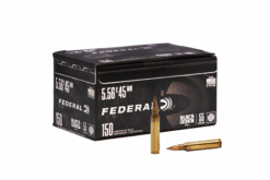 Federal Black Pack 5.56x45MM 55GR FMJ Rifle Ammo - 600 round box