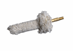 Breakthrough Clean Technologies AR-10 Chamber Mop Cleaning Swabs, 308 Caliber, 7.62mm Thru 79mm, 100% Cotton, White