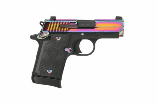 Sig Sauer P938 Rainbow 9mm SemiAuto Pistol  3  7 Round  Camo