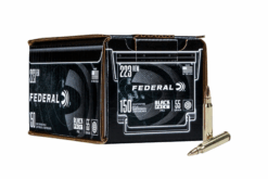 Federal Black Pack 223 REM 55GR FMJ Rifle Ammo - 600 round case