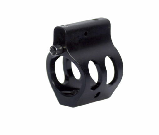 Wojtek Weaponry AR-15 Low Profile Infinite Adjustable Solid Gas Black - 0.936 - AR15 Discounts