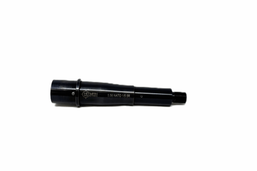 NBS 4.5" 5.56 Nato Micro Pistol Medium 1:5 4150 Black Nitride AR-15 Barrel - AR15 Discounts