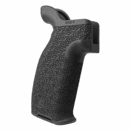 Emissary Development Axle Grip for AR-15 Full Size Standard Texture - Black