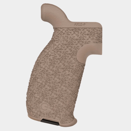 Emissary Development Axle Grip for AR-15 Full Size Standard Texture - FDE