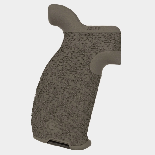 Emissary Development Axle Grip for AR-15 Full Size Standard Texture - OD Green