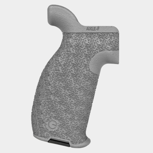 Emissary Development Axle Grip for AR-15 Full Size Standard Texture - Grey