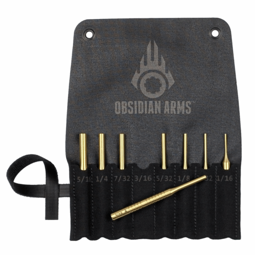 Obsidian Arms Brass Drive Pin Punch Set 8-Piece - AR15 Discounts