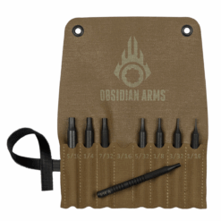 Obsidian Arms Professional Drive Pin Starter Punch Set 8-Piece