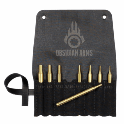 Obsidian Arms Brass Drive Pin Starter Punch Set 8-Piece