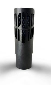 thumbnail image 2 of All Steel Low Concussion Muzzle Brake Compensator 1.5 Inch X 28 TPI For 9mm Rifles 2 of 3