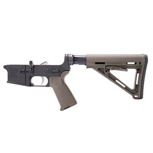 Anderson Manufacturing AM-15 Complete AR-15 Magpul MOE Lower Receiver - OD Green - AR15 Discounts