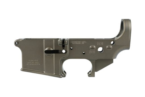 Anderson Stripped Lower Receiver - No Logo - Midnight Bronze - 