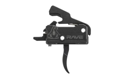 AR15 Discounts Rise Armament RAVE 140 Drop-in Trigger Flat / Curved - Curved, Black - $129.99 at AR15 Discounts