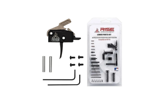 Rise Armament RA-434 Drop-in Trigger + LPK - Black - AR15 Discounts