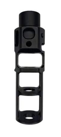 Unrivaled Armory Siege Brake 9mm - Long (SB3-9MM) 1/2"x28 - AR15 Discounts