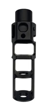 Unrivaled Armory Siege Brake 9mm – Long (SB3-9MM) 1/2"x28