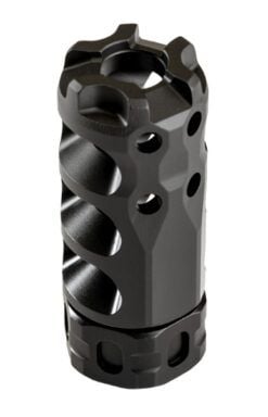 Precision Armament Hypertap Titanium Slim Muzzle Brake - 5.56/223 - 1/2x28 - Black