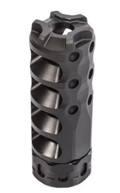 Precision Armament Hypertap Titanium Slim Muzzle Brake - 7.62/308 - 5/8x24 - Black