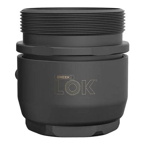 AR15 Discounts Breek Arms Breek-LOK 3QD Quick Detach Suppressor Mount HUB Assembly - Titanium - $179.95 at AR15 Discounts