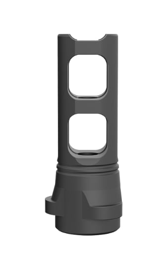 Breek Arms Gemini Dual-Port Muzzle Brake for Breek-LOK 3QD – 5/8×24 TPI