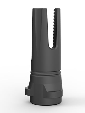 Breek Arms Scorch 3-Prong Flash Hider for Breek-LOK 3QD – 5/8×24 TPI