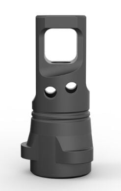 Breek Arms Echo Single-Port Muzzle Brake for Breek-LOK 3QD - 1/2x28 TPI