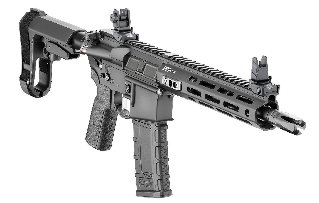Springfield Armory Saint Victor 300 BLK 9.5" Semi-Automatic AR-15 Pistol Black w/SBA3 - Gear PAC