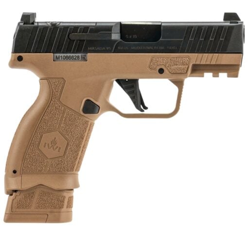 AR15 Discounts IWI MASADA SLIM Commander Elite Alum Frame 9mm 3.4" Barrel 1-13rd and 1-17rd w/sleeve Magazines 3-Dot Sight - $782.99 at AR15 Discounts