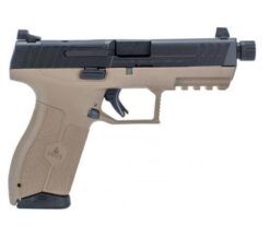 IWI MASADA Optics Ready Pistol FDE 9mm 4.6" Threaded Barrel 2-17rd Magazine Suppressor Height 3-Dot Sight FLAT DARK EARTH