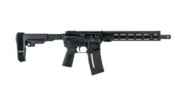 IWI ZION Z-15 5.56 NATO Tactical Pistol 12.5in 11.5in Freefloat MLOK SBA3 Brace and B5 Grip 1-30rd PMAG Black