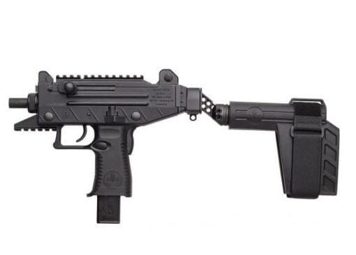 IWI UZI PRO Pistol  9mm Luger 45 Barrel 225RD Adj Sight  with Side Folding Stabilizer Brace