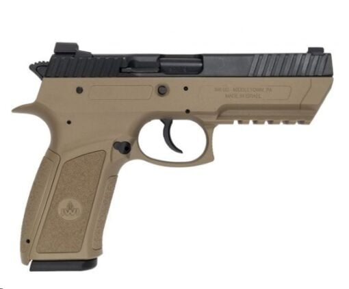 IWI JERICHO 941 Enhanced Pistol 9mm Luger 44 Barrel 217RD FDE Poly Full Size