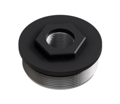 AR15 Discounts Exigent Ti Direct Thread Adapter 5/8x24 - Titanium 1.375 x 24 Cerakoted Black - $60.00 at AR15 Discounts
