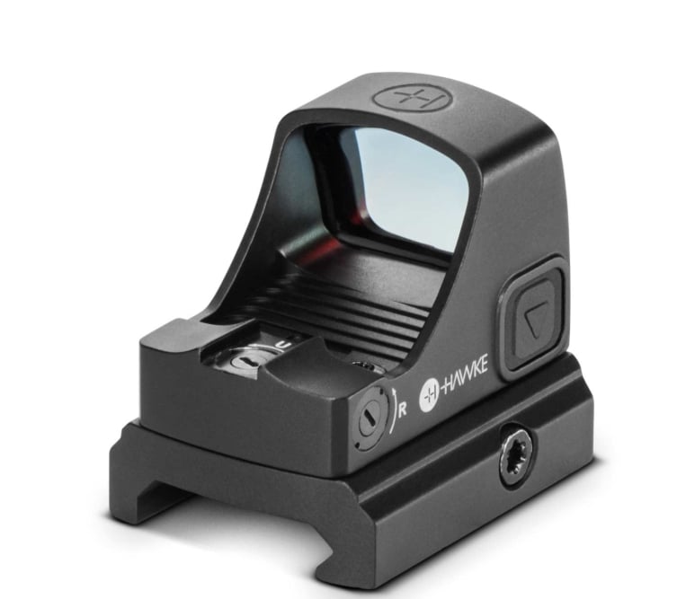 Unknown Hawke Optics Endurance Reflex Dot 3 MOA Circle Dot GREEN Weaver /RMSc Footprint