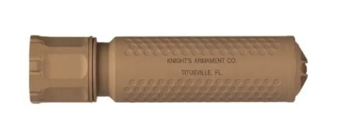 AR15 Discounts Knights Armament 5.56 CRS-2 Suppressor Fde With QDC Flash Hider - $1353.75 at AR15 Discounts