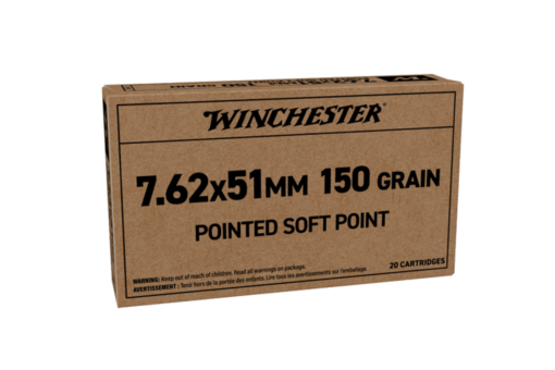 Winchester 7.62x51mm 150gr Soft Point Rifle Ammo - 200 round case - AR15 Discounts