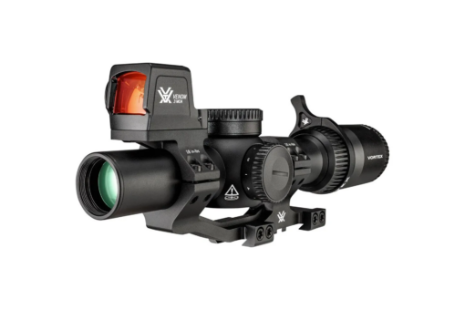 AR15 Discounts Vortex Venom 1-6-24 SFP 30mm AR-BDC3 LPVO w/ 2" Cantilever 30mm Mount & Vortex Venom Enclosed Red Dot - $529.99 at AR15 Discounts