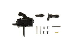 Rise Armament Combo Kit - Rave 140 Flat Trigger w/ RA-6423 Black Ambi Safety Selector