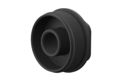 Breek Arms Direct-Thread Low Profile Universal Suppressor Hub Stainless - 1/2x28