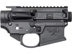 Noveske Receiver Matched Set 4Th Generation N4 BLK Anodize Installed- Takedown Pin Pivot Pin Port Door Assembly Forward Assist Assembly Ambi Controls Included- Tension Screw