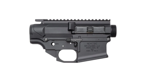 Noveske Receiver Matched Set 4Th Generation N6 BLK Anodize Installed- Takedown Pin Pivot Pin Port Door Assembly Ambi Controls Included- Tension Screw