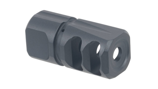 AR15 Discounts Noveske Muzzle Brake Two Port Noveske Cross Engraved 1/2X28 - $89.00 at AR15 Discounts