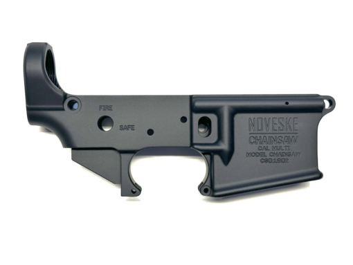 Noveske Receiver Lower Chainsaw N4 BLK Anodize Stripped Included- Tension Screw