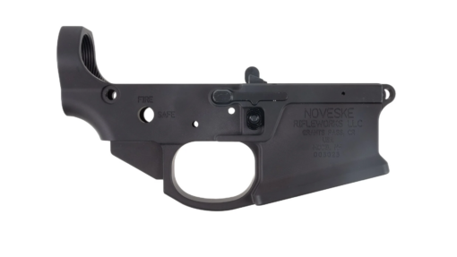 Noveske Receiver Lower 4Th Generation N6 BLK Anodize Installed- Ambi Controls Included- Tension Screw