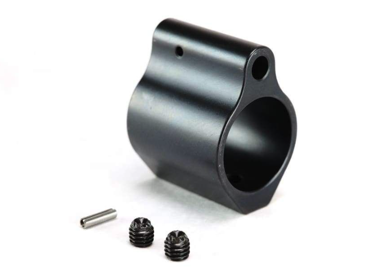 Dirty Bird .750 Low Profile Steel Gas Block - Black Nitride