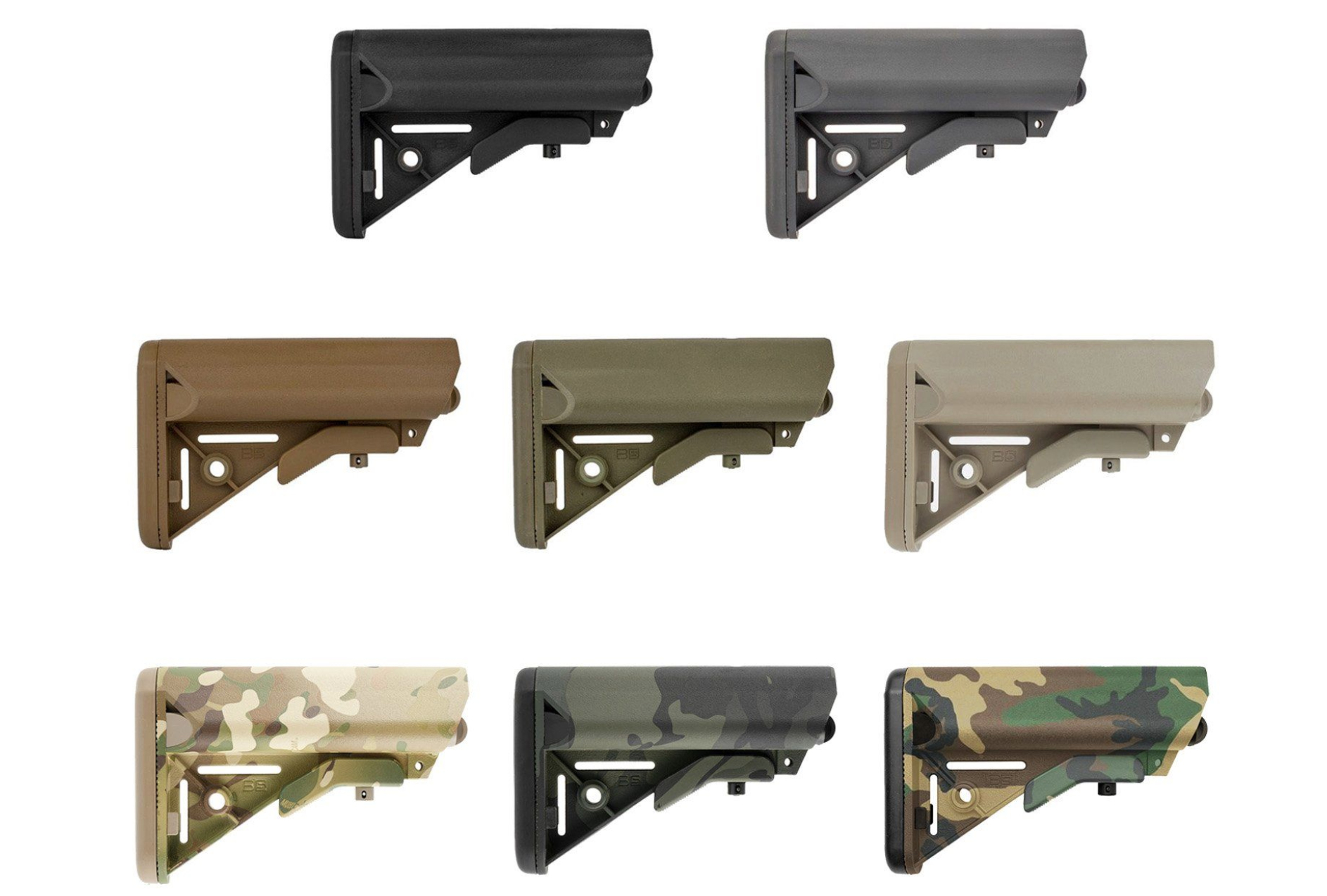 B5 Systems Enhanced SOPMOD Stock – Mil-Spec