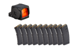 Vortex Defender-CCW Enclosed Solar 3 MOA Red Dot Sight + 10 PMAG Bundle