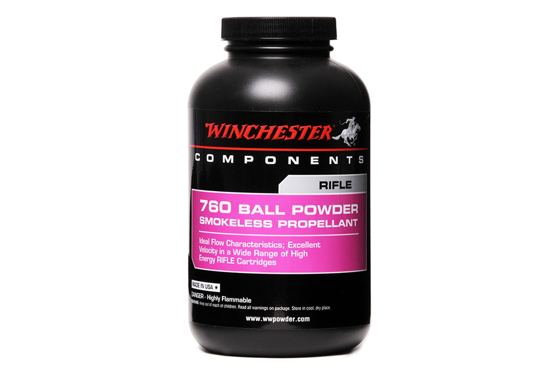 Winchester Powder 7601 Ball Powder 760 Rifle Multi-Caliber 1 lb