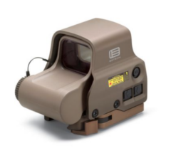 EOTech Single CR123 Battery Reticle Pattern With 68 MOA Ring And 1MOA Dot Tan