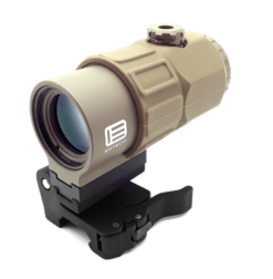 EOTech 5 Power Magnifer With Quick Disconnect Switch To Side (STS) Mount Tan